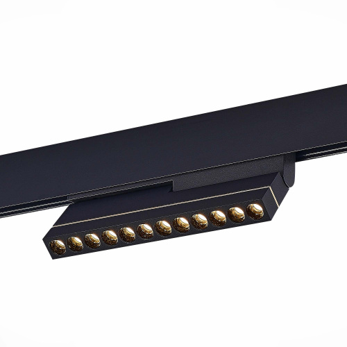 ST805.436.12 Магнитный трековый светильник Черный LED 1*12W 3000K 450Lm Ra>90 36° IP20 L220xW22xH117 SKYLINE 48 фото 4