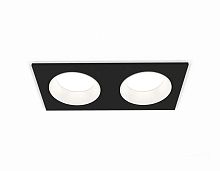 Комплект встраиваемого светильника Ambrella light Techno Spot XC6526001 SBK/SWH черный песок/белый песок (C6526, N6110)