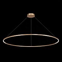 ST605.243.72 Светильник подвесной ST-Luce Золотистый/Белый LED 1*72W 4000K Подвесные светильники