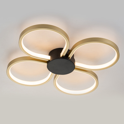 Потолочный светильник Escada 10243/4 LED 80W Gold/Black фото 3