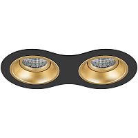 Комплект из светильников и рамки Lightstar Domino Round (214627+214603+214603) D6270303