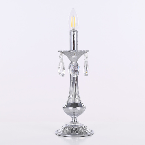 Настольная лампа AL77100L/1-32 Ni Bohemia Ivele Crystal (Богемия Ивеле Кристалл) фото 7