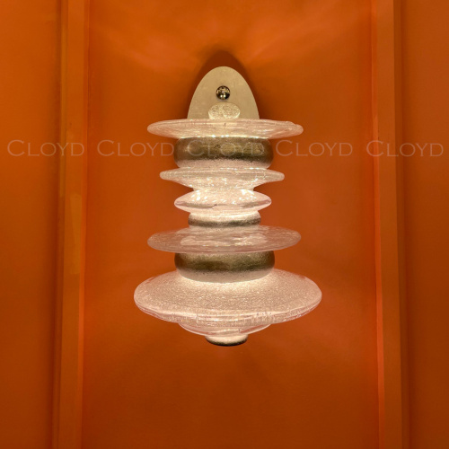 Бра Cloyd GEFEST W3 / выс. 25 см - серебро сусальн. (арт.20125) фото 5