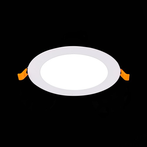 ST209.538.09 Св-к встр. Белый LED 1*9W 3000K 585Lm Ra80 110° IP20 D145xH8 90-265V Встраиваемые светильники