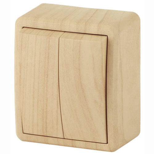 Переключатель двухклавишный ЭРА Эксперт 10AX 250V 11-1204-11 Б0020665 Переключатель двухклавишный ЭРА Эксперт 10AX 250V 11-1204-11 Б0020665