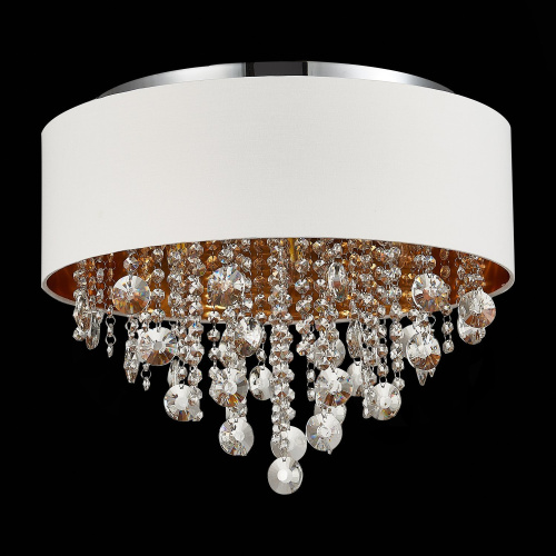 SL1350.502.06 Светильник потолочный ST-Luce Хром/Белый, Золотистый, Прозрачный E14 6*40W LACCHIA фото 5