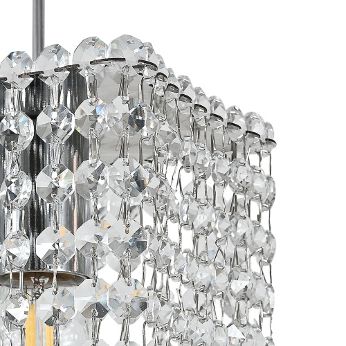 Подвесной светильник Escada 2107/1S E27*60W Chrome фото 4