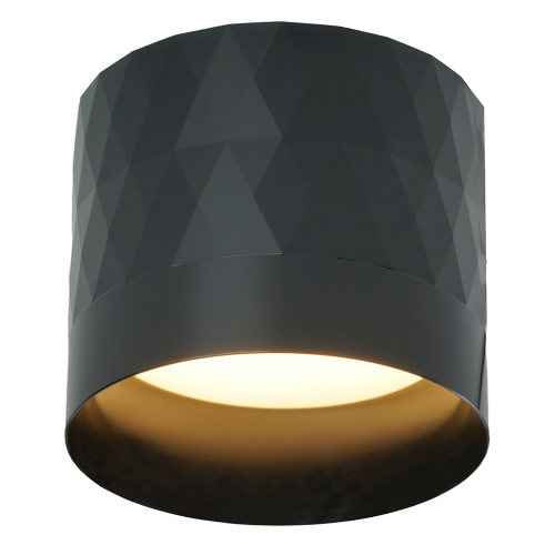Светильник потолочный Feron HL388 Barrel PRISM GX53 12W 230V, черный фото 3