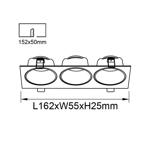 Встраиваемый светильник Mantra ANTILLA 9172 фото 2