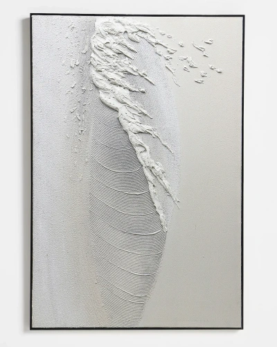 Текстурная картина  "Feather"