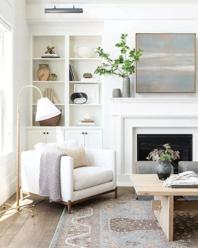 Картина в серебряной раме "Тахо"