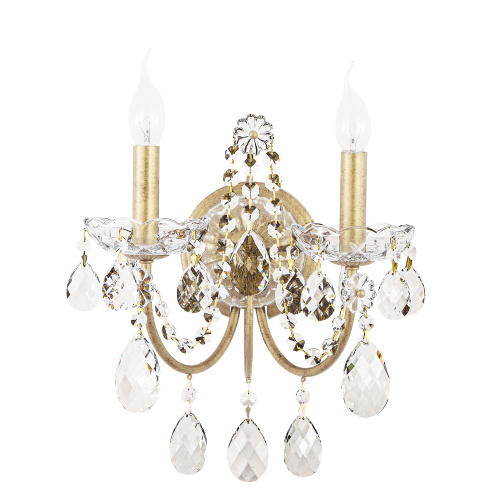 Бра Crystal Lux ODELIS AP2 GOLD фото 4