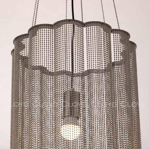 Подвесной светильник Cloyd ONASSIS P1 / Ø30 см - никель сатин (арт.11474) фото 2