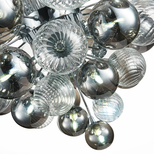 SL1124.103.29 Люстра подвесная ST-Luce Хром/Дымчатый, Прозрачный G9 29*5W 4000K VINETTO фото 10