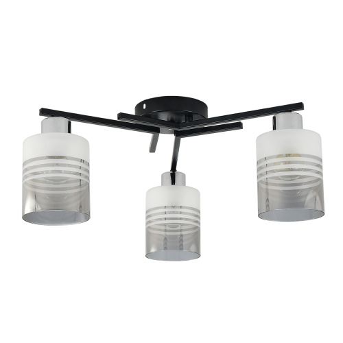 Потолочный светильник Escada 1132/3P E27*60W Black/Chrome фото 2