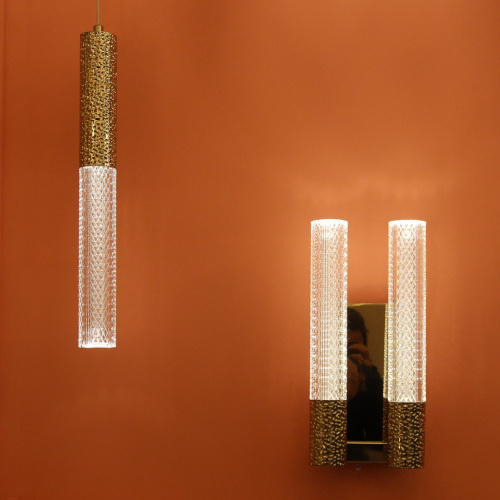 Подвесной светильник Cloyd FAGOTT P1 / выс. 38 см - золото (арт.10669) фото 5