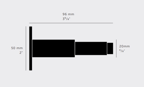Ограничитель двери Wall Steel фото 3