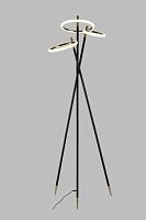 Торшер Alfa Light F3924-60 black+gol d 44W 60*H170