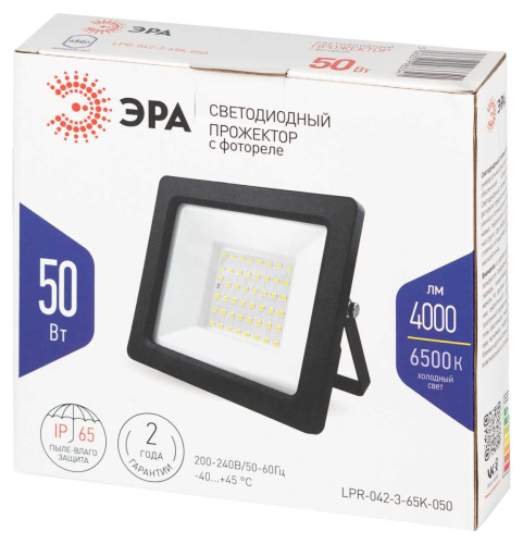 Прожектор светодиодный уличный ЭРА LPR-042-3-65K-050 Б0064410 фото 3