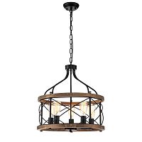 Подвесная люстра Indigo Camino 10017/5P Black V000206