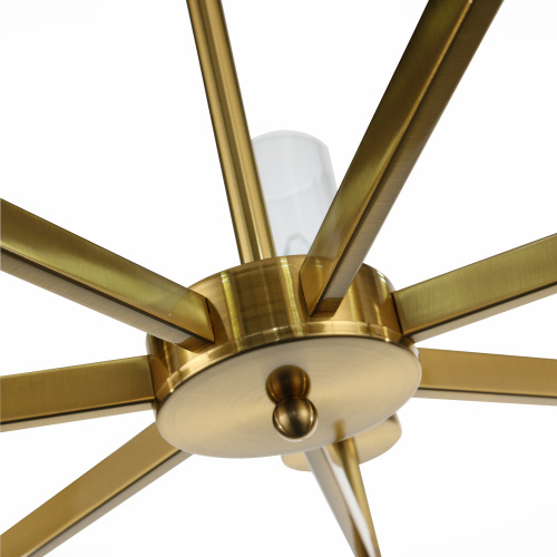 SL1159.303.07 Люстра подвесная ST-Luce Латунь/Латунь, Прозрачный E14 7*60W ACAZIO фото 8