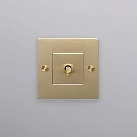 Выключатель 1G brass