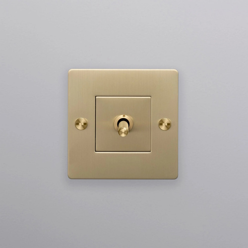 Выключатель 1G brass