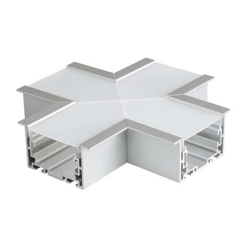 Коннектор X-образный Arlight S2-Line69-F-X90 крестовой 021281 Коннектор X-образный Arlight S2-Line69-F-X90 крестовой 021281