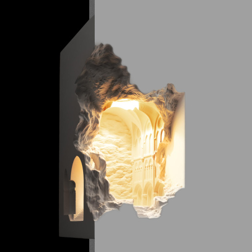 10355C Гипсовый встраиваемый светильник под покраску LOFT IT Antique фото 7