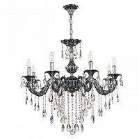 Люстра с хрустальными подвесками AL79101/8/250 B NB Bohemia Ivele Crystal (Богемия Ивеле Кристалл)