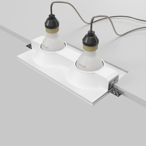 Встраиваемый светильник Technical DL129-GU10-02-W фото 6