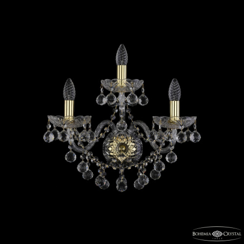 Бра хрустальные 1409B/2+1/195/XL G Бра хрустальные 1409B/2+1/195/XL G