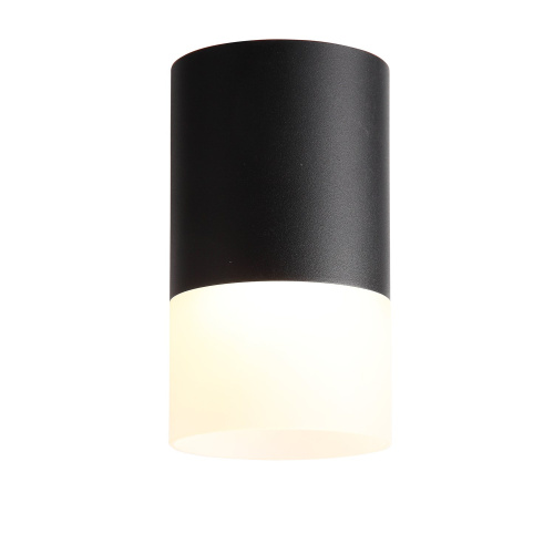 ST100.402.05 Светильник потолочный Черный LED 1*5W 3000K 390Lm Ra>80 120° D64xH110 170-240VV Накладные светильники фото 5