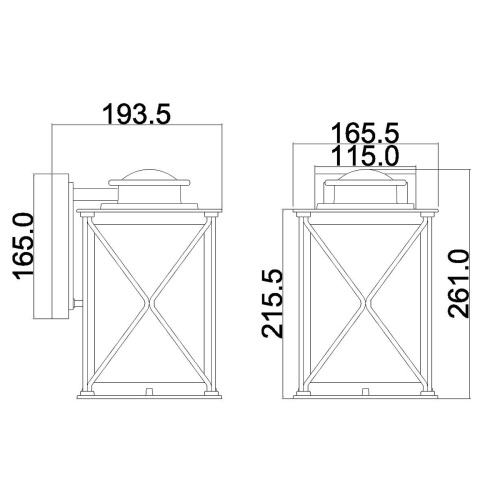 Настенный фонарь KL-ARGYLE2-S Kichler, арт. KL-ARGYLE2-S фото 8