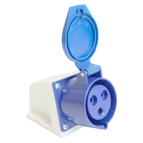 Розетка стационарная ST-123 32А 220В 2P+PE IP44, RST32-123-44, RST32-123-44, Stekker фото 4