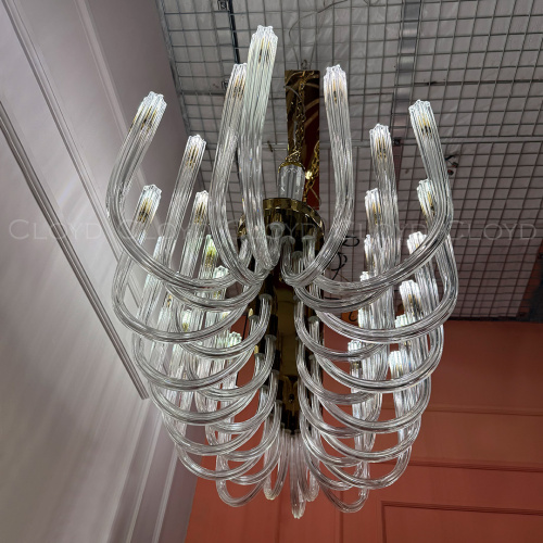 Люстра Cloyd AEDA C32 / шир. 120 см - золото (арт.11667)