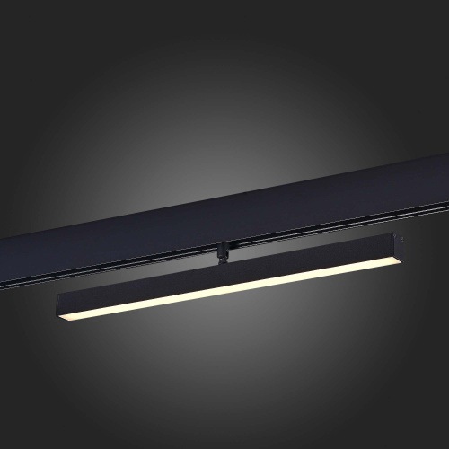 ST802.436.12 Магнитный трековый светильник Черный LED 1*12W 3000K 700Lm Ra>90 120° IP20 L405xW22,5xH SKYLINE 48 фото 6