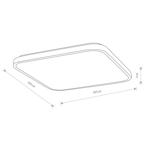 Потолочный cветильник Nowodvorski Agnes Square Led Pro Black 10988 фото 3
