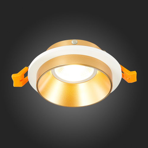 ST206.258.01 Св-к встр. Белый GU10 1*50W  IP20 D92xH38 220V Без ламп Встраиваемые светильники фото 3