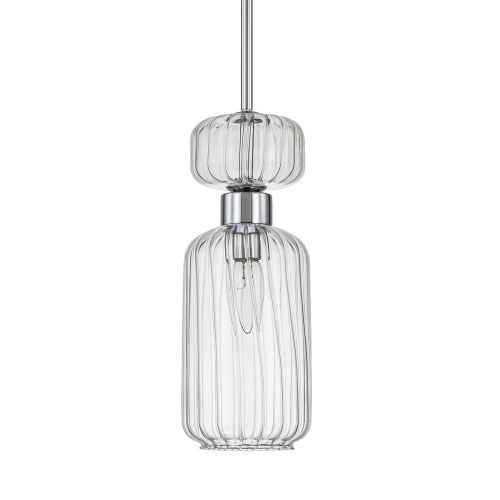 Подвесной светильник Escada 1141/1S E14*60W Chrome/Clear фото 4
