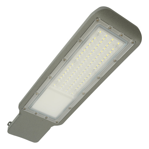 Светодиодный уличный консольный светильник Feron SP3021 50W 5000K 230V, серый фото 7
