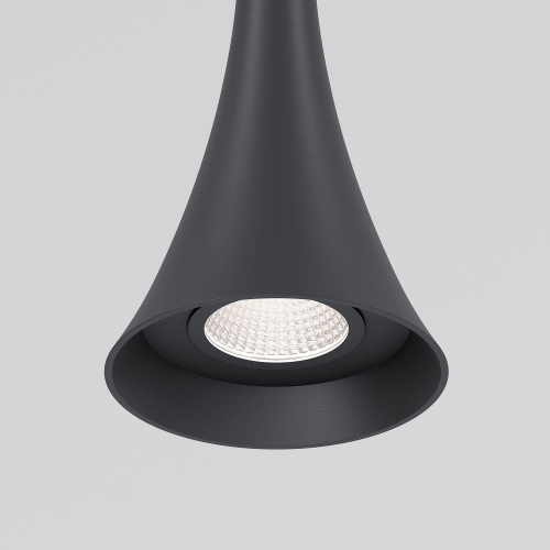 Светильник подвесной светодиодный Hall 5W 4000K черный 50314 LED фото 3