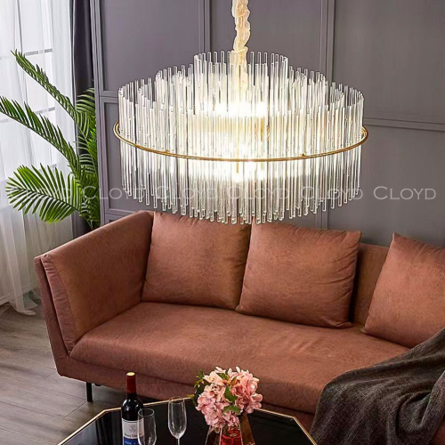 Люстра Cloyd VACOMBE-B C13 / Ø60 см - латунь (арт.10779) фото 3