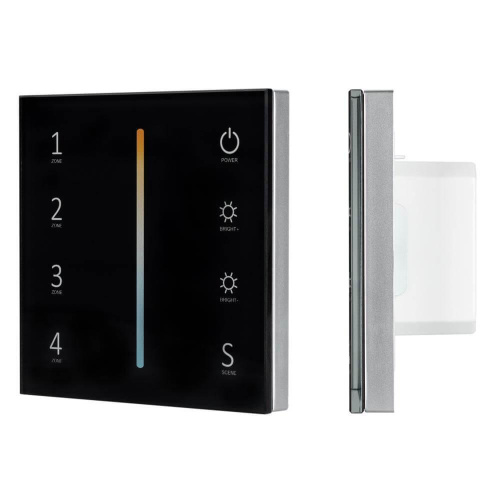 Панель управления Arlight Sens Smart-P43-Mix Black 028137 Панель управления Arlight Sens Smart-P43-Mix Black 028137