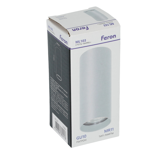 Светильник потолочный Feron ML103 Barrel MR11 GU10 35W 230V,  ML103 фото 4