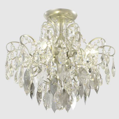 Светильник потолочный Crystal Lux ESMIRALDA PL4 SILVER фото 6