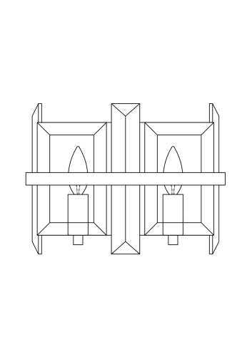 Настенный светильник (бра) Maytoni MOD201WL-02N фото 2