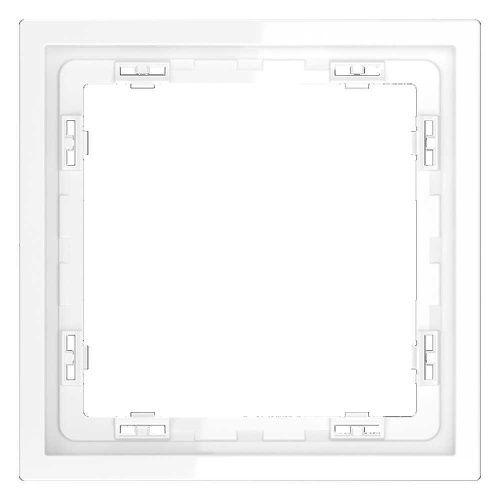 Рамка пластиковая Voltum S70 на 1 пост, (белый глянцевый) VLS100101 Рамка пластиковая Voltum S70 на 1 пост, (белый глянцевый) VLS100101