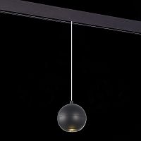 ST354.433.12 Магнитный трековый светильник подвесной Черный LED 1*12W 3000K 750Lm Ra>80 36° IP20 D10 SKYLINE 48