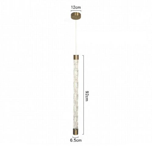 Подвесной светильник OMD807B gold фото 5